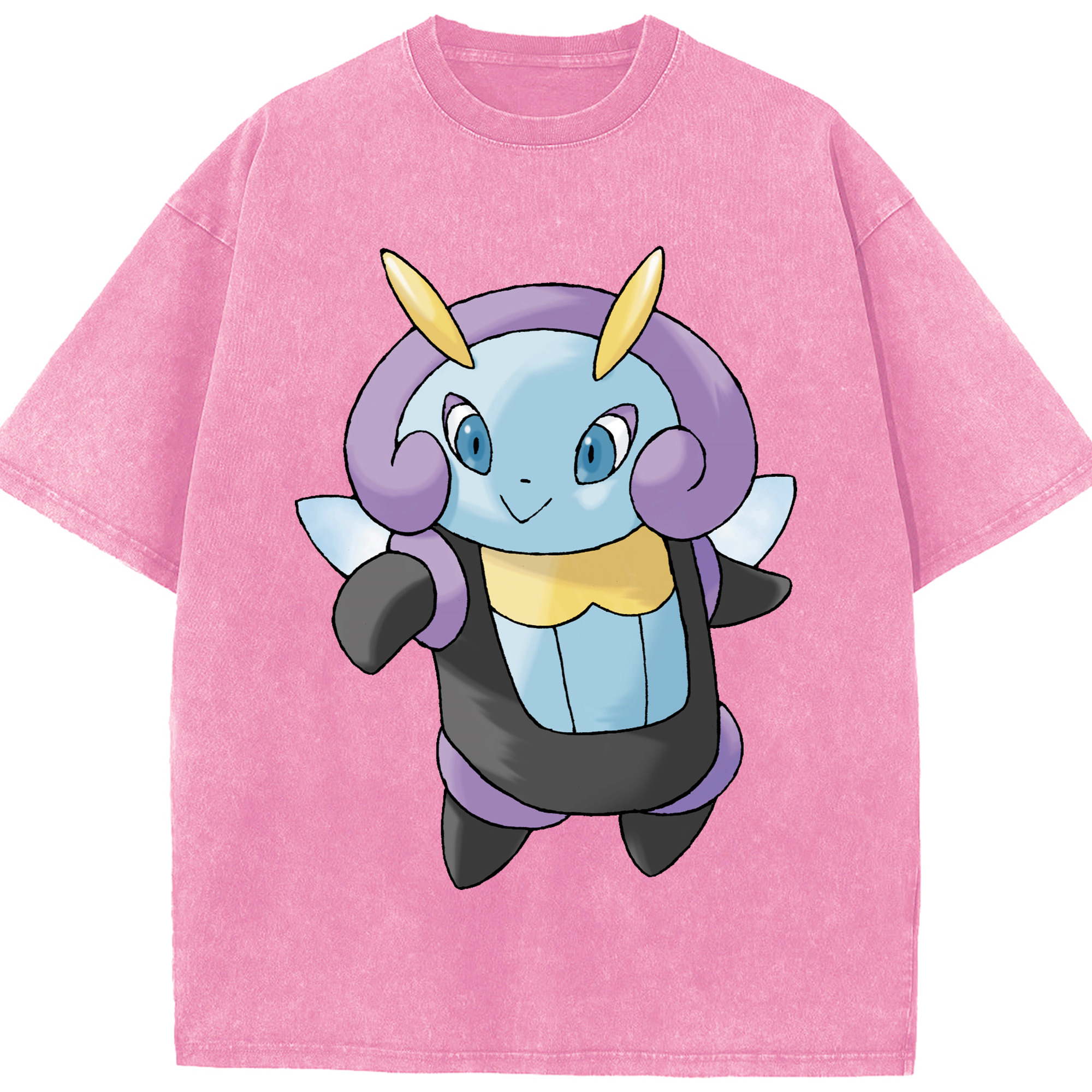 （画像用） ポケットモンスター Pokémon 綿100% ヴィンテージ風 半袖Tシャツ（フロントプリント）
